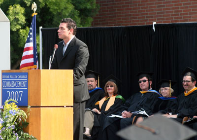 IVC commencement keynote speaker