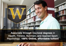 online fitness training degree