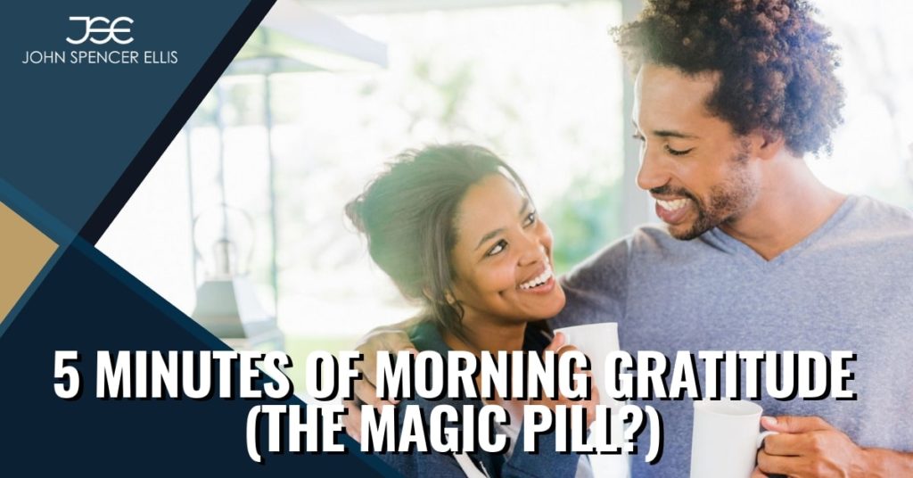 If we don't do a simple 5 minute ritual in the morning, we can really miss out on even greater fulfillment throughout the day.