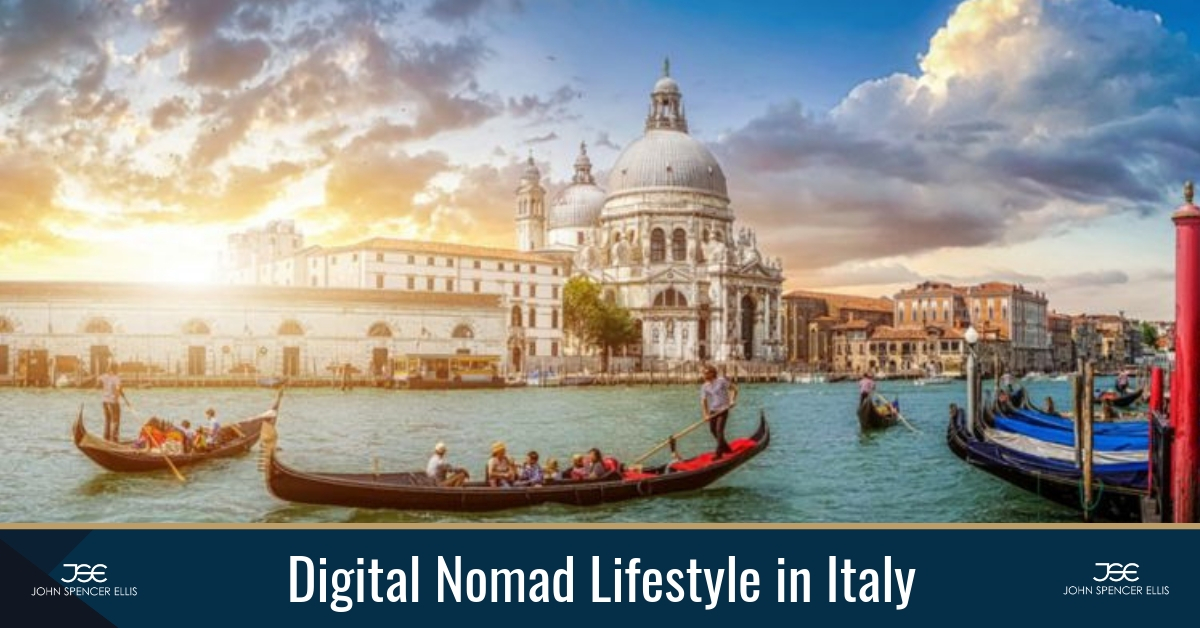 Digital Nomad Lifestyle in Italy John Spencer Ellis Digital Nomad