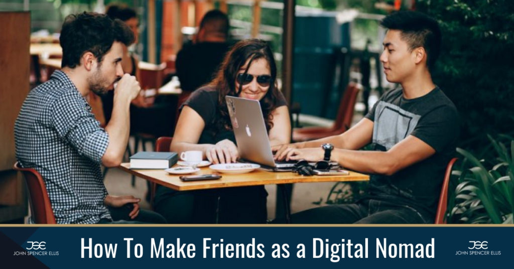 Lonely on your travels? Just how can you meet people and make friends online while living, working, and traveling as a digital nomad?
