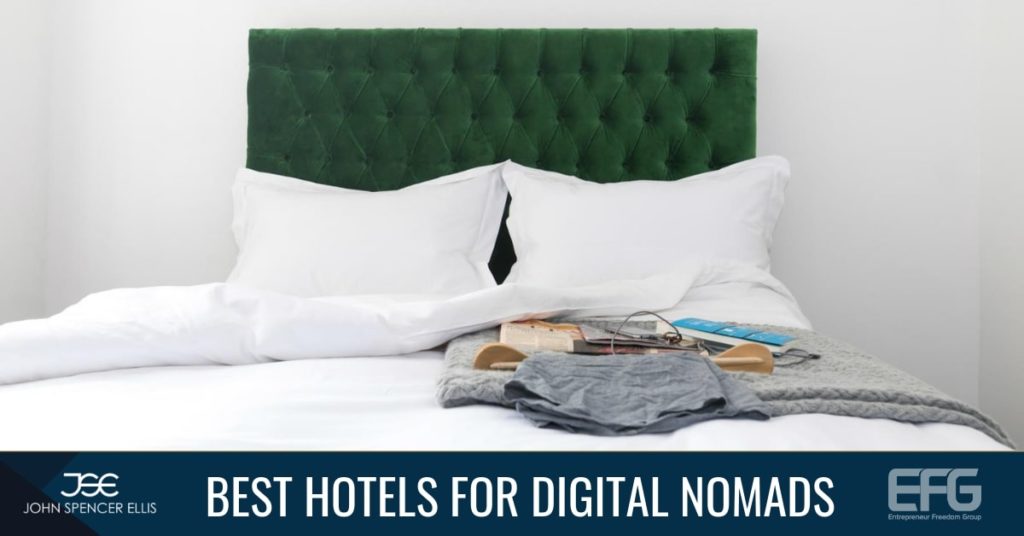 There are various hotels at different locations that cater to all the aspects of traveling digital nomad and provide further opportunities for growth through ample networking.