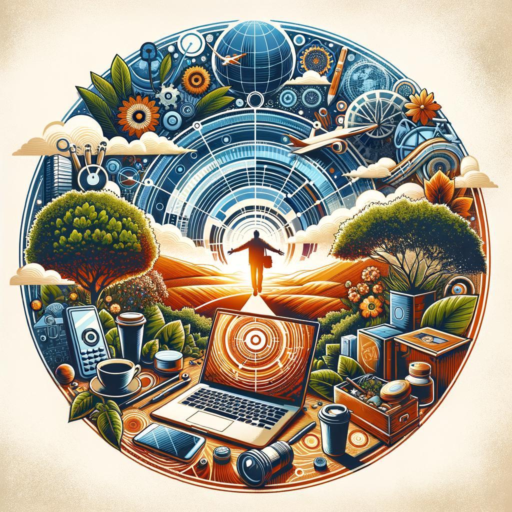 “The Digital Nomad Lifestyle: A Day in the Life”