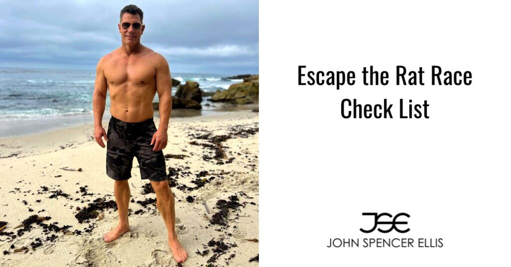 escape the rat race plan from john spencer ellis