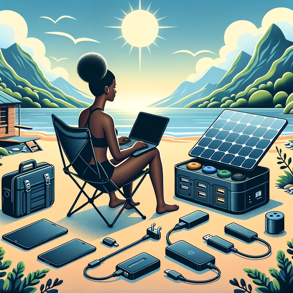 Powering​ Your Journey: Portable Chargers and Travel Adapters ​to Stay Energized