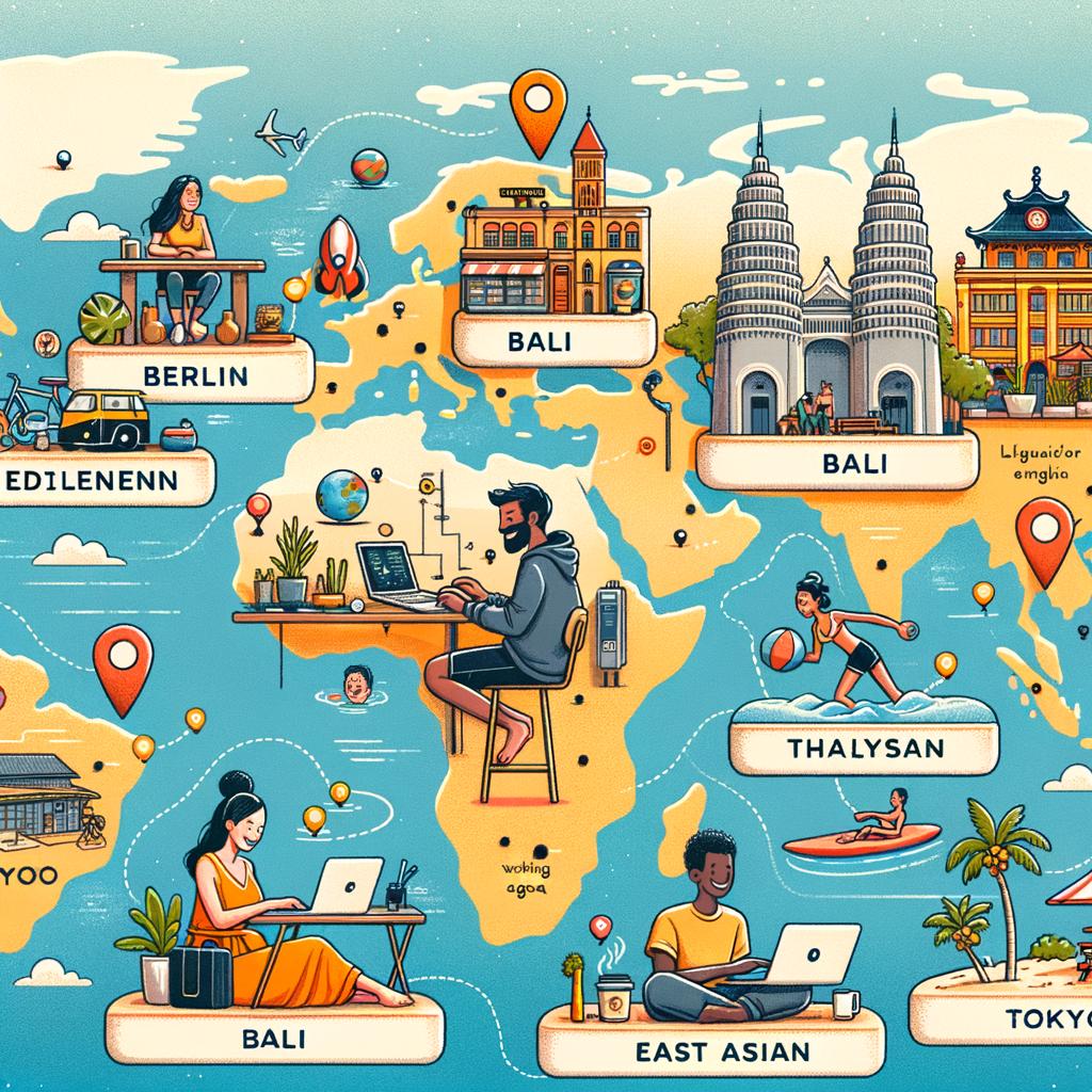 Exploring Vibrant ⁤Cities with Thriving Co-Working Spaces