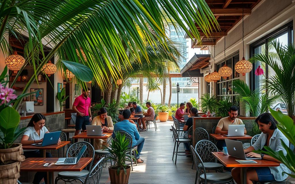 Best Cafes for Digital Nomads in Playa del Carmen