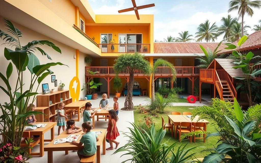 Montessori school in Playa del Carmen