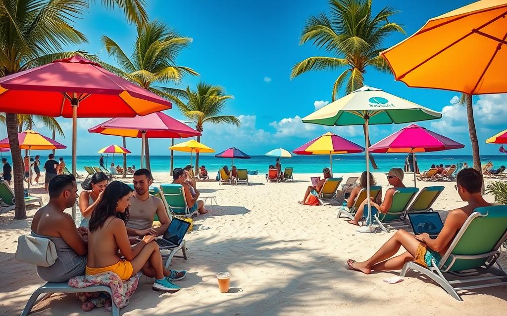 Remote work in Playa del Carmen