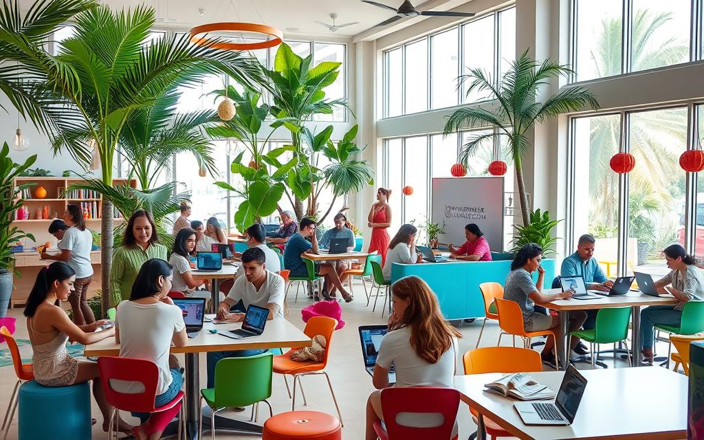 coworking spaces Playa del Carmen