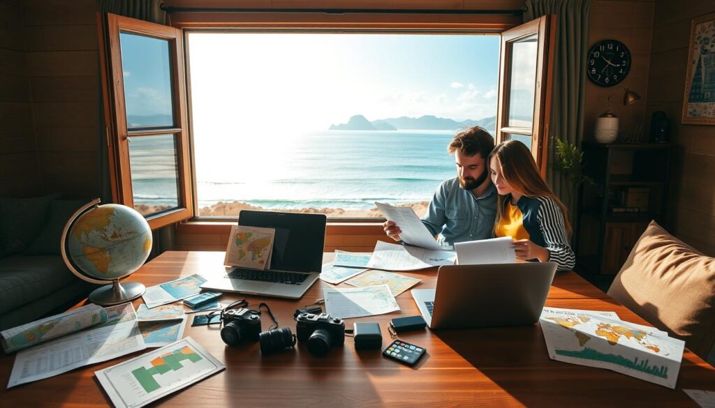 budgeting tips for digital nomad couples