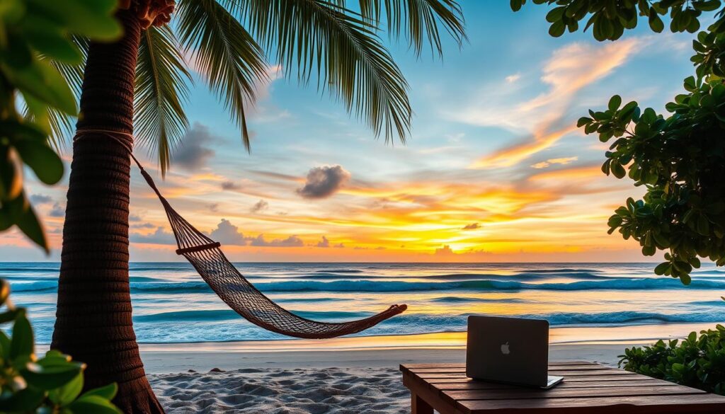 digital nomad work-life balance