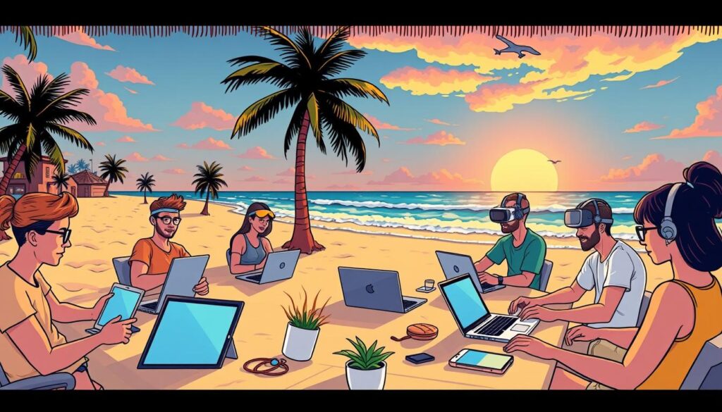 AI tools for digital nomads