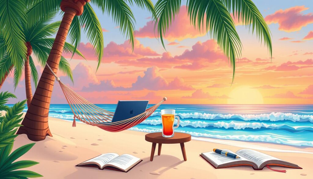 Freelance writing digital nomad