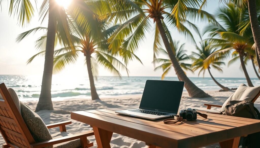Remote work for digital nomads