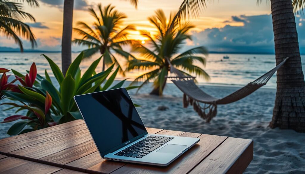 Traveling while working remotely