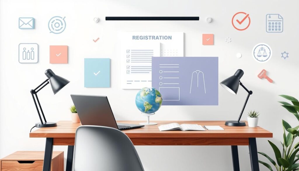 business registration, legal compliance, intellectual property rights