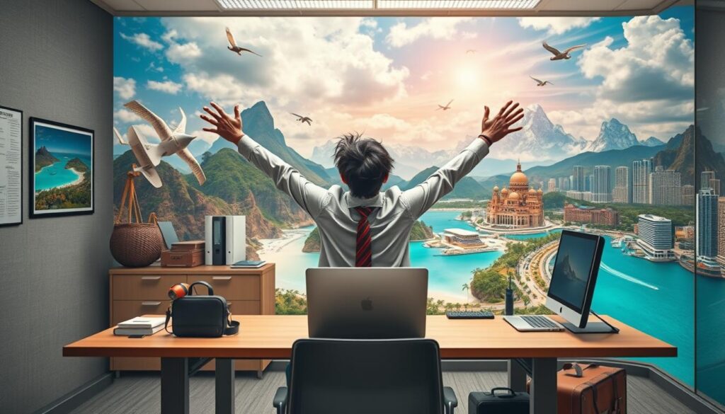 corporate burnout escape