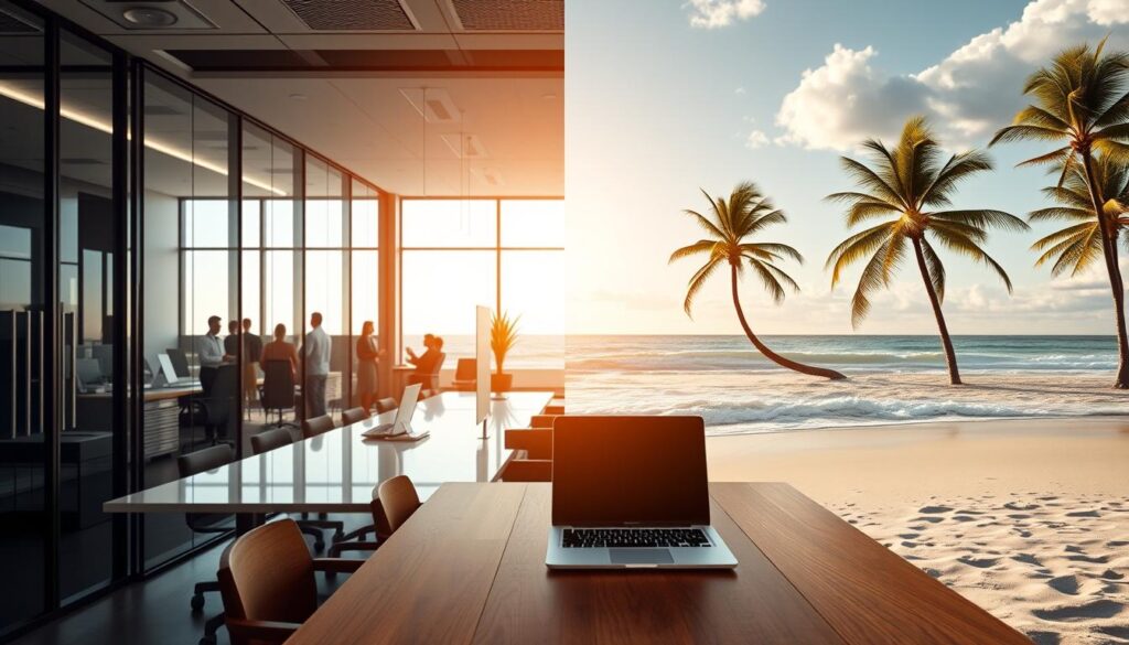 corporate to nomad transition