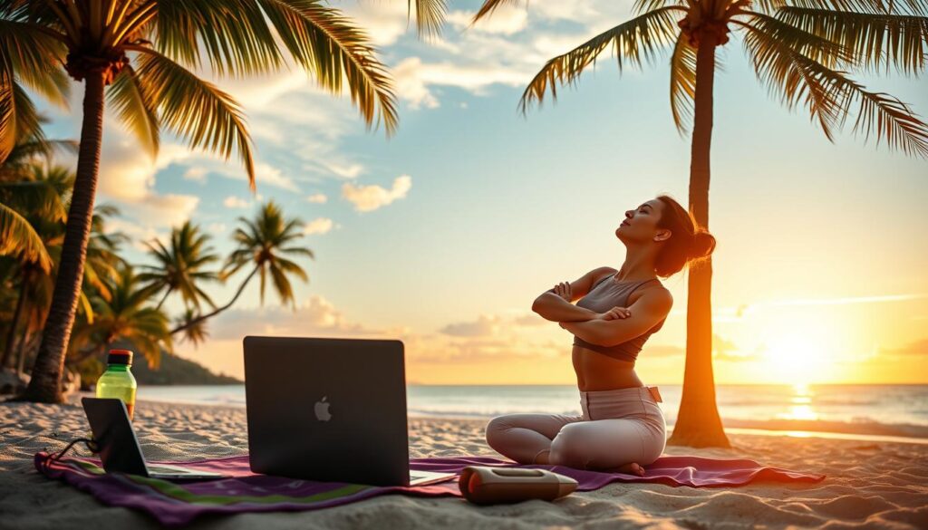 digital nomad health