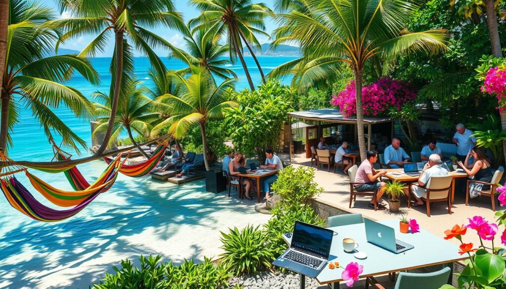 Choosing digital nomad destinations