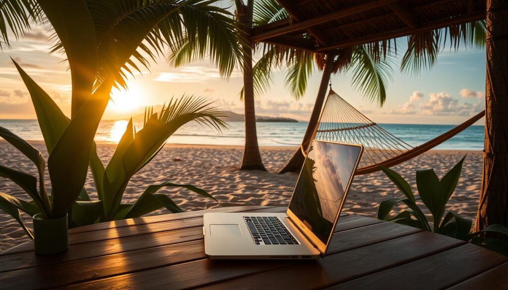 Work-life balance for nomads