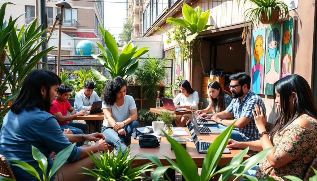 digital nomad communities