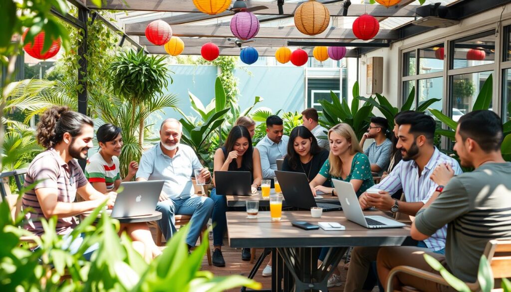 digital nomad community