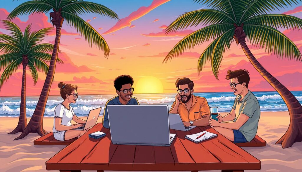 John Spencer Ellis digital nomad success stories