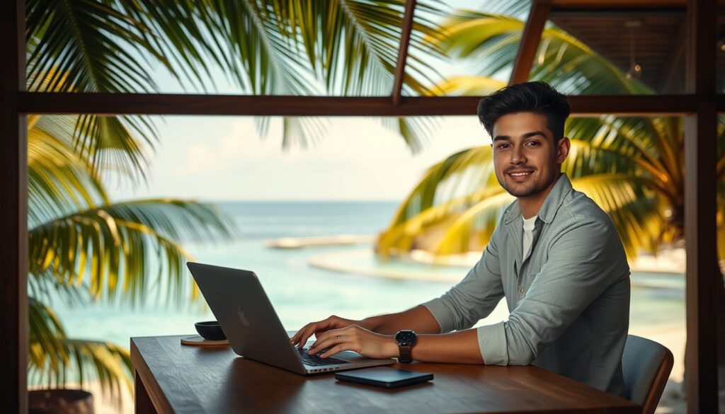 Digital nomad career shift