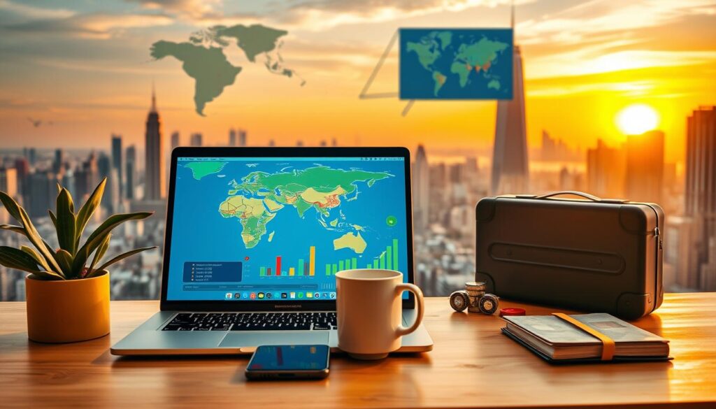 Digital nomad income streams