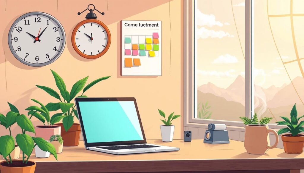 remote work schedule