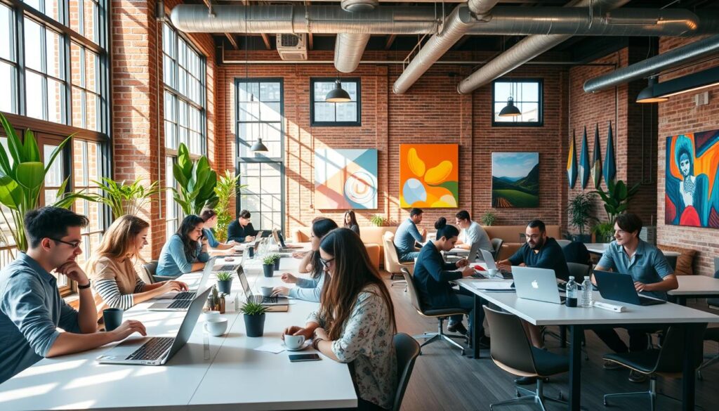 Co-Working Spaces for Digital Nomads