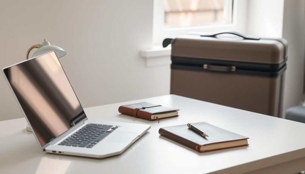 Minimalist travel essentials for digital nomads