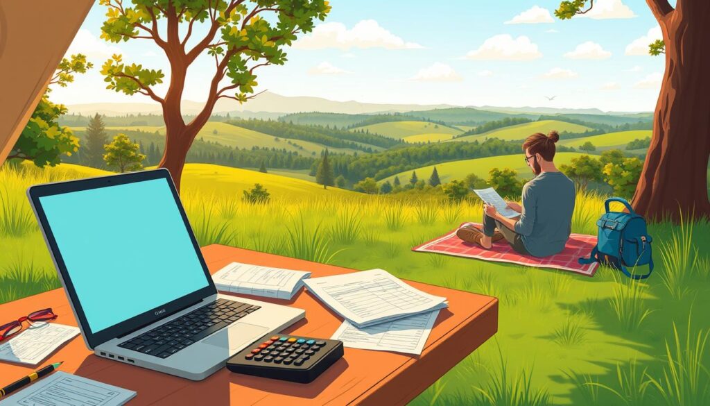 financial planning for nomadic living