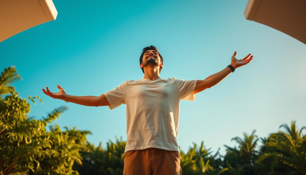 let go of materialism location independence