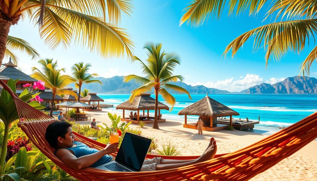 remote work in the Americas and Caribbean