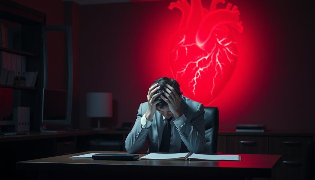 health risks of stressful corporate environment