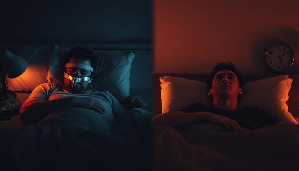 sleep apnea and insomnia comparison