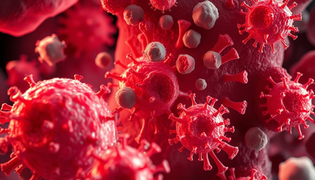 stress hormones and white blood cells