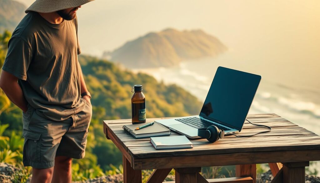 John Spencer Ellis digital nomad men