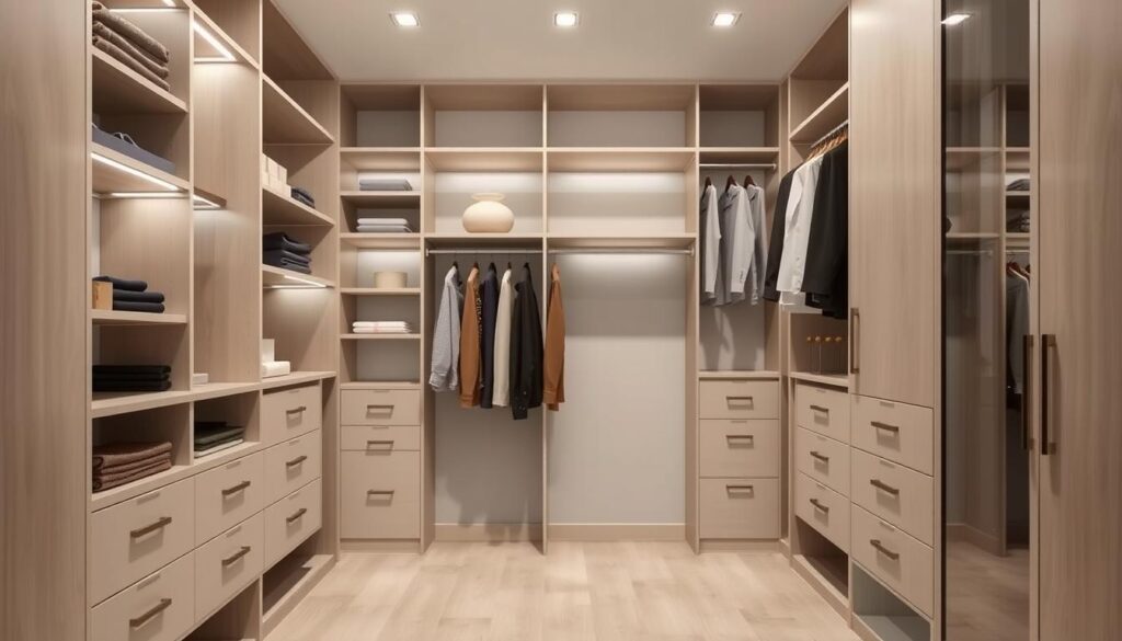 organized closet system