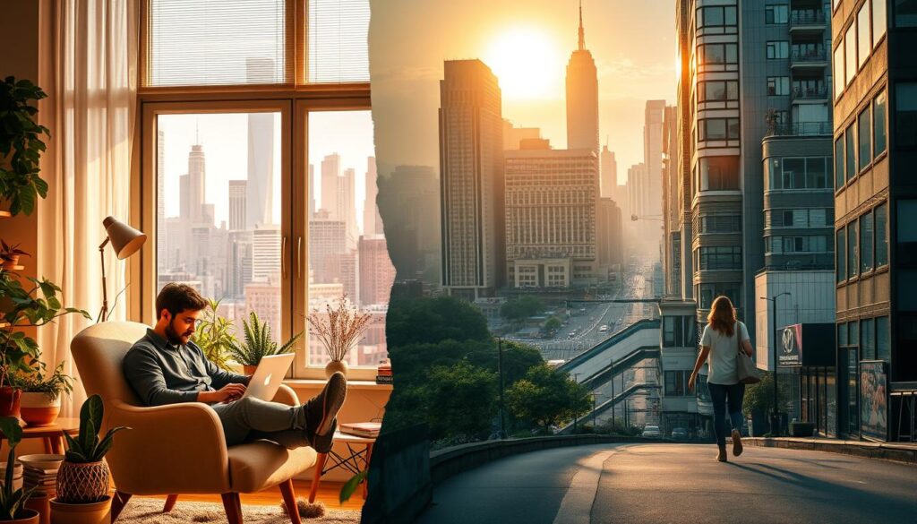 working from home vs digital nomad