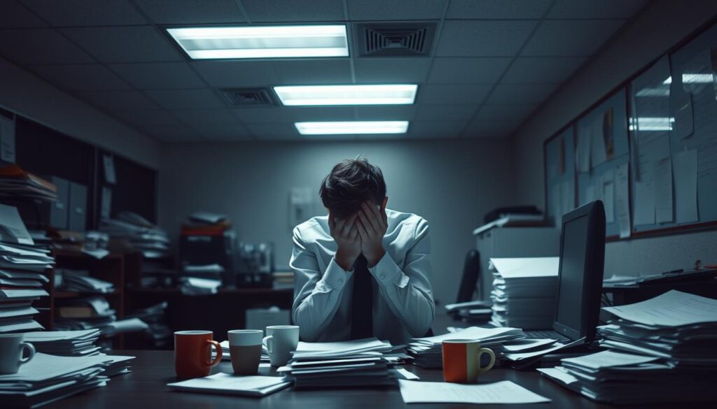 corporate stress and anxiety