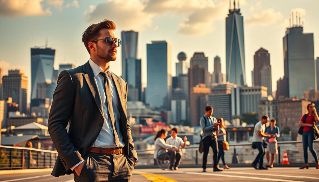 escape corporate rat race men