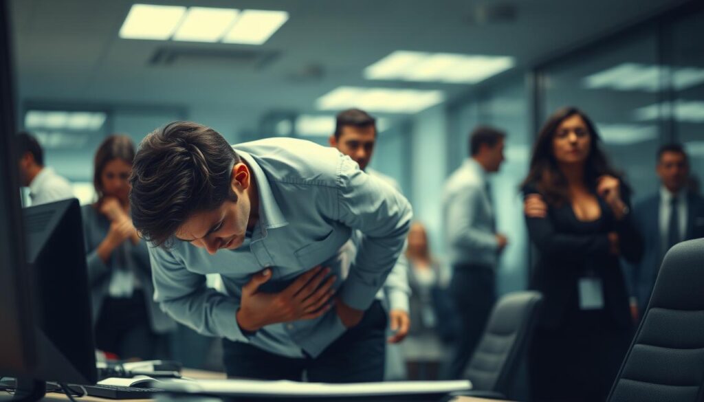 health risks of stressful corporate environment