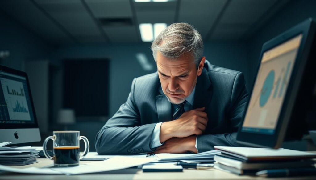 health risks of stressful corporate environment