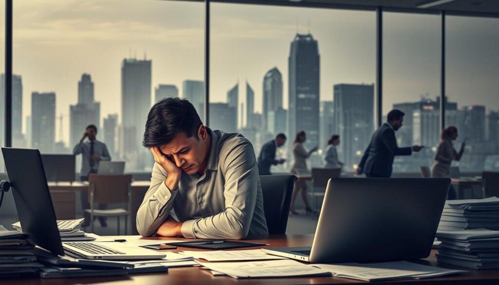 health risks of stressful corporate environment