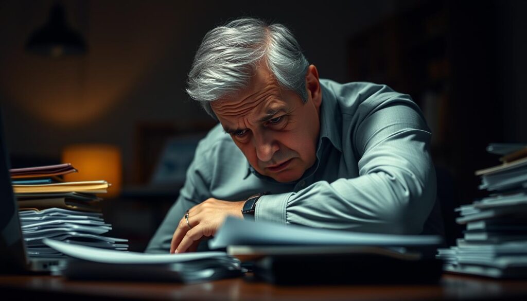 stress health risks for male executives