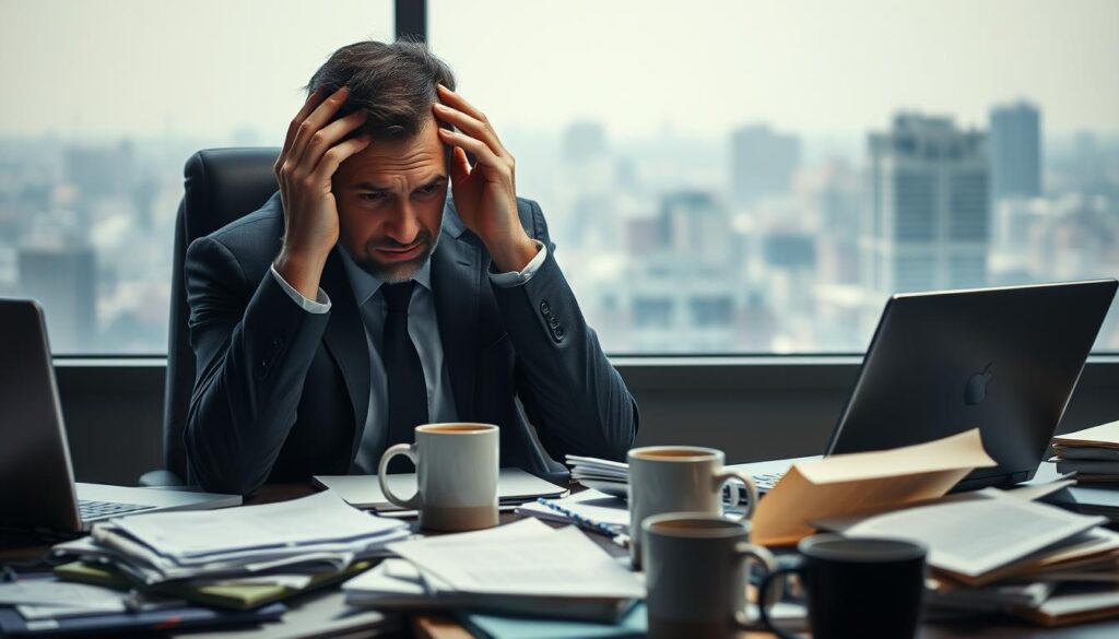 male executive health and burnout